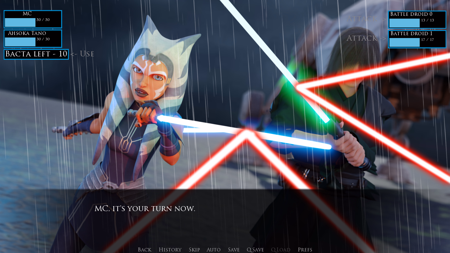 Star Warrior and Space Girls