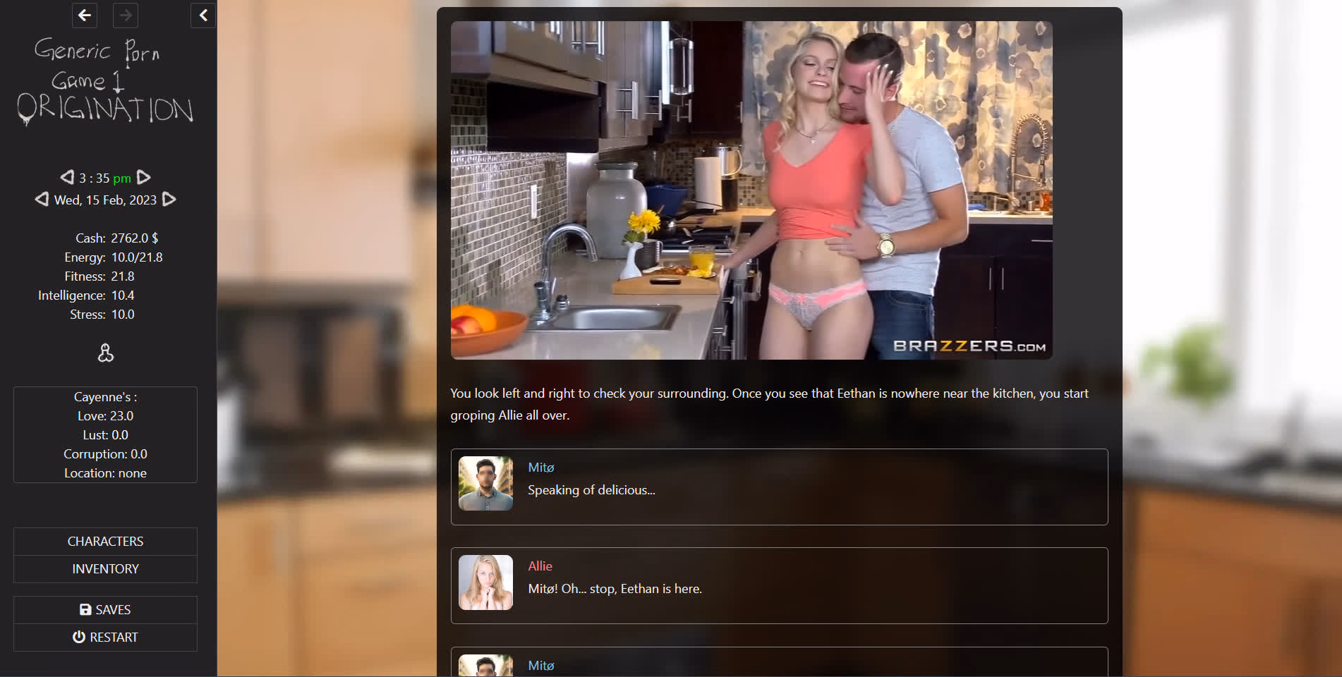 Generic Porn Game 1 - Origination