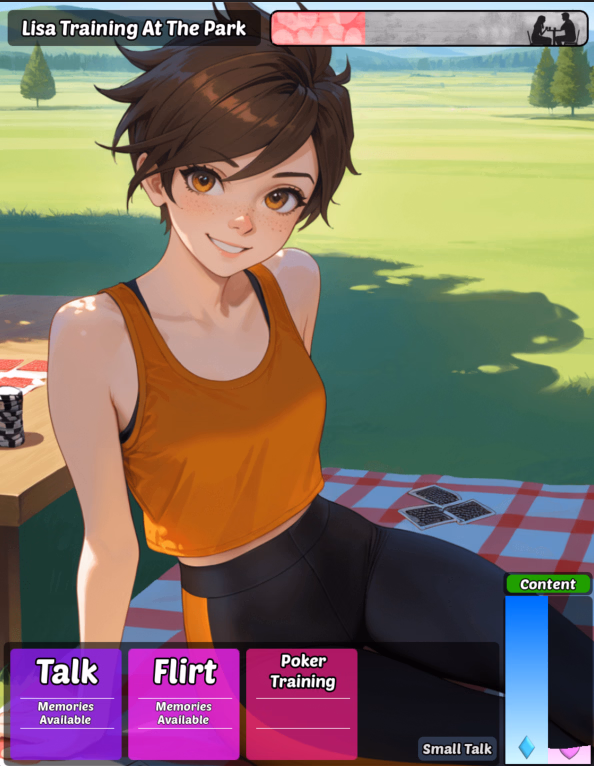 No Trace of Luck - A Strip Poker Dating Sim
