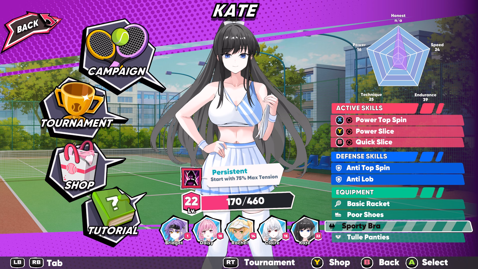 Academy Love Saga: Tennis Angels