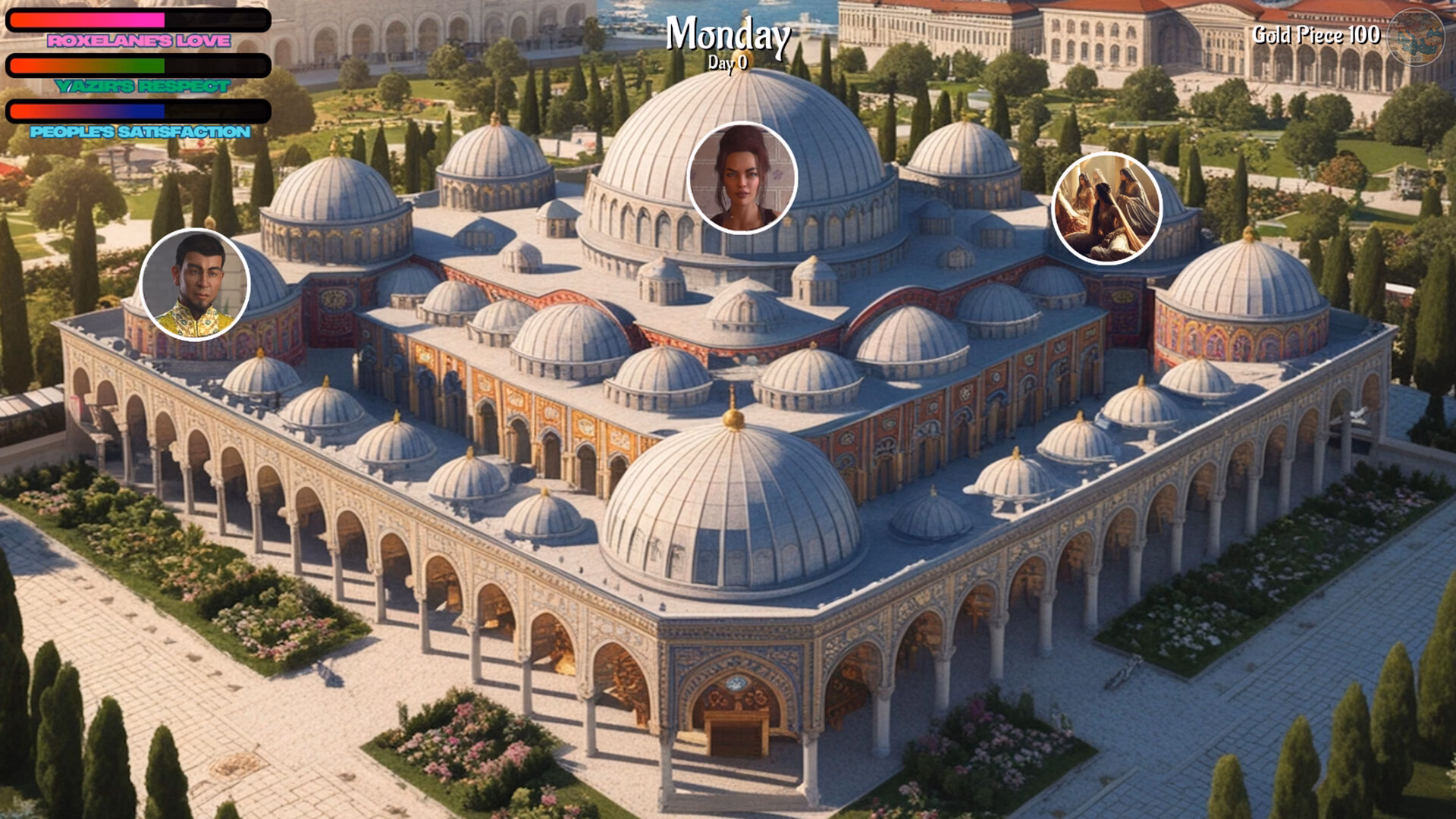 The Sultan and His Harem