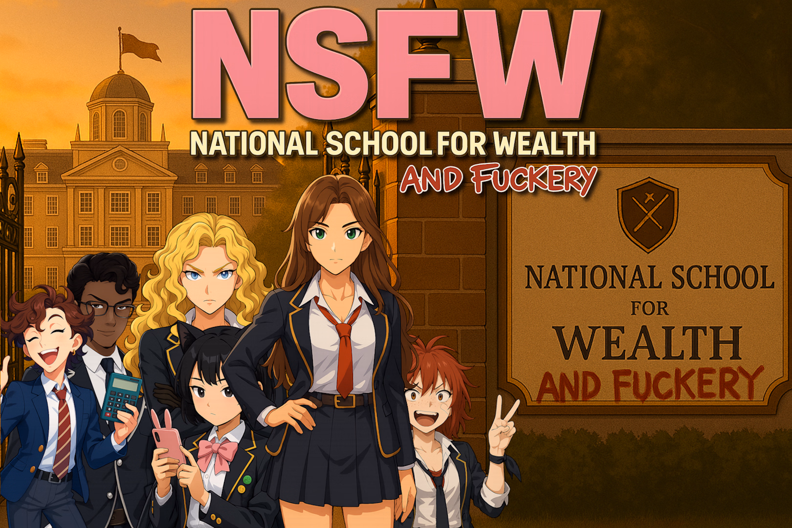 NSFW: National School For Wealth … and F*ckery