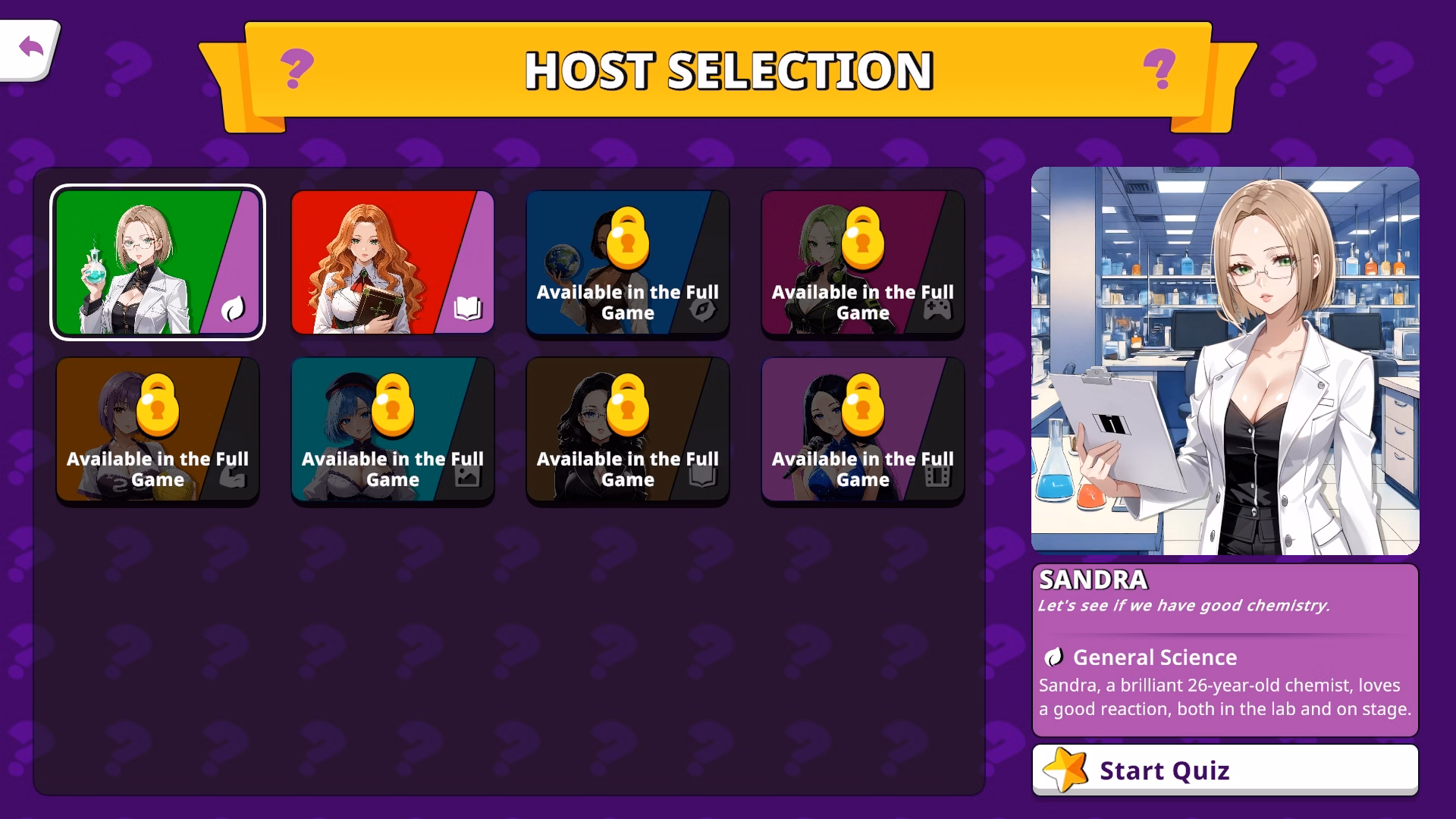 A Sexy Quiz Show