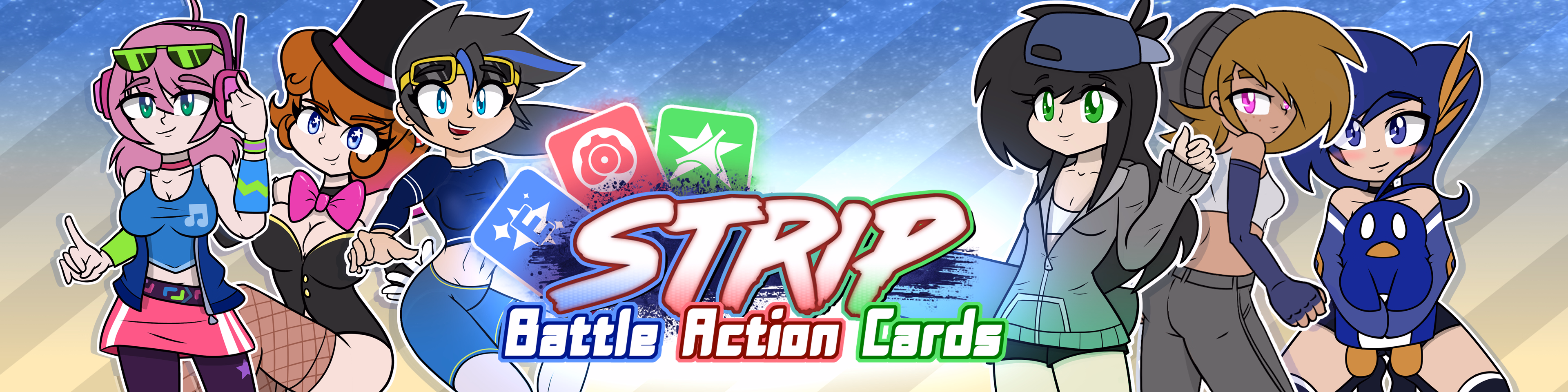 Strip Battle Action Cards