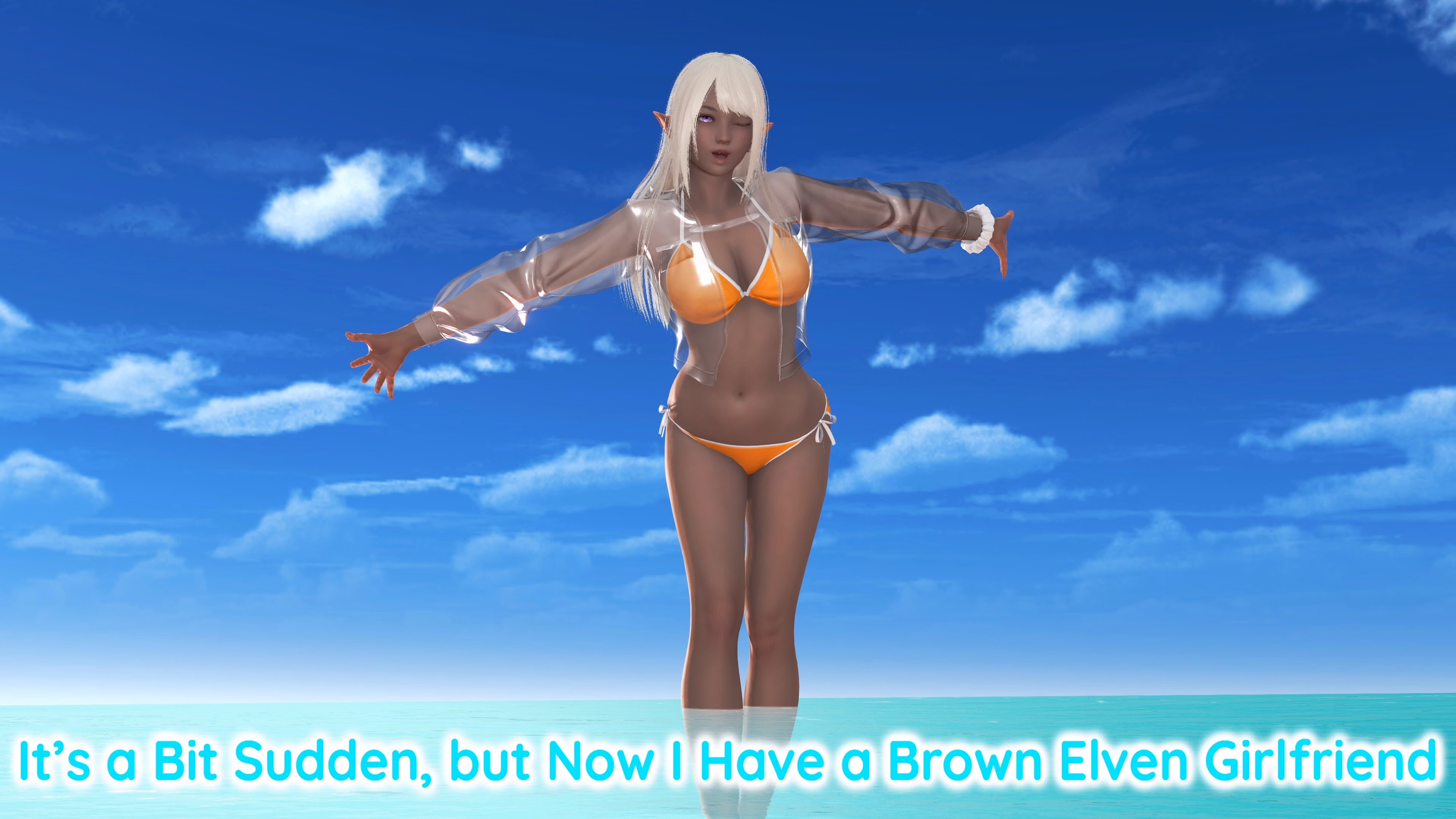 It's a Bit Sudden, but Now I Have a Brown Elven Girlfriend