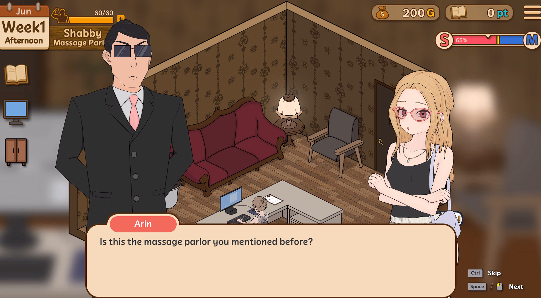 The taming massage parlor - Arin's story